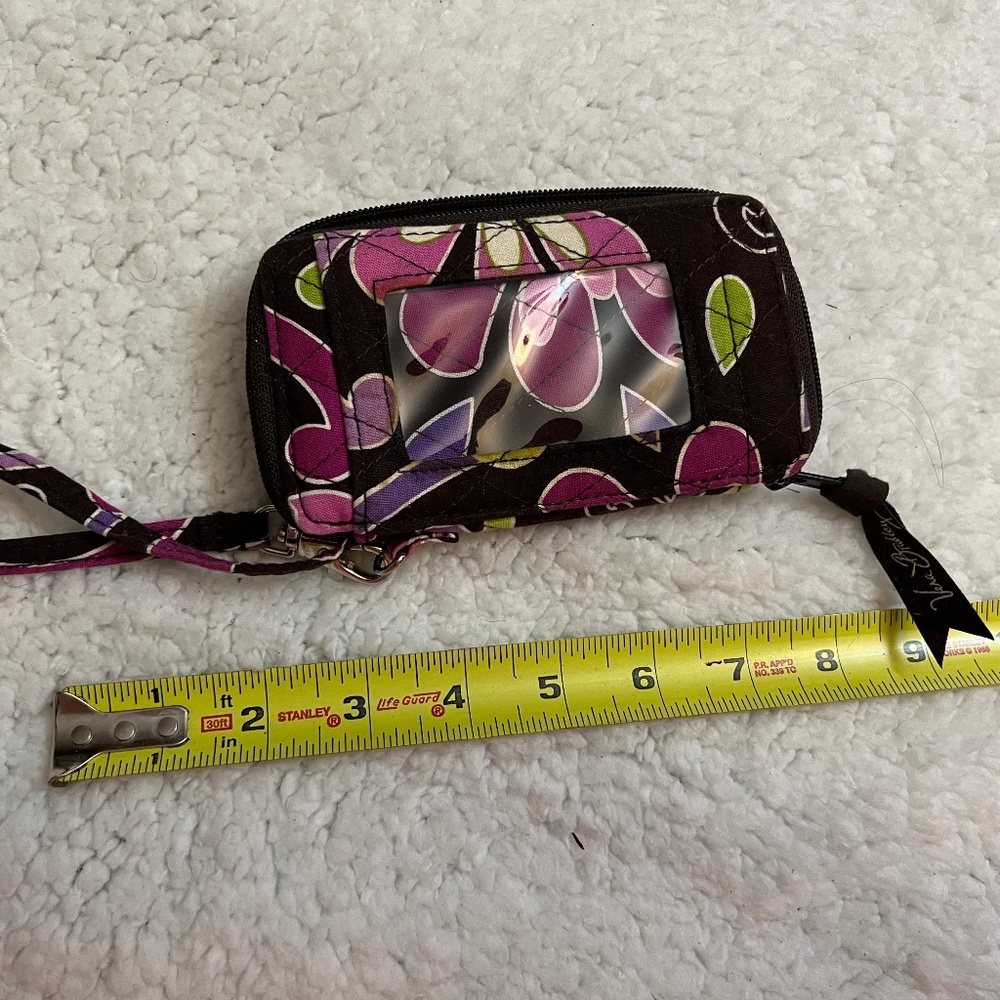 Vera Bradley Zip Around Wallet/Wristlet Purple Punch